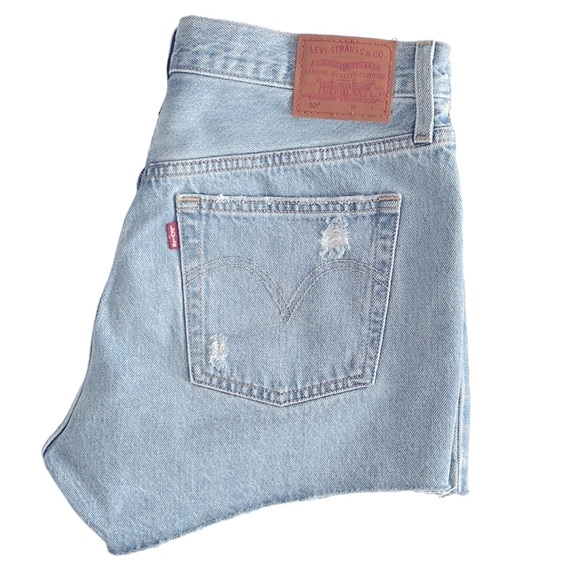 Levi’s 501 High Waist Shorts - Picture 10 of 13